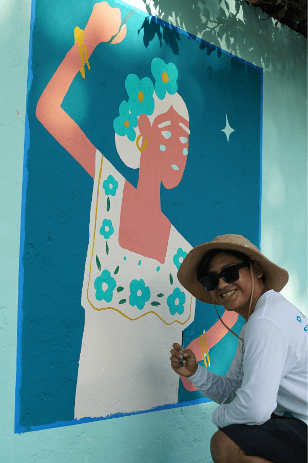 arte urbano donativo cancun 